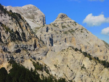 Le Grand Veymont et son Aiguillette.