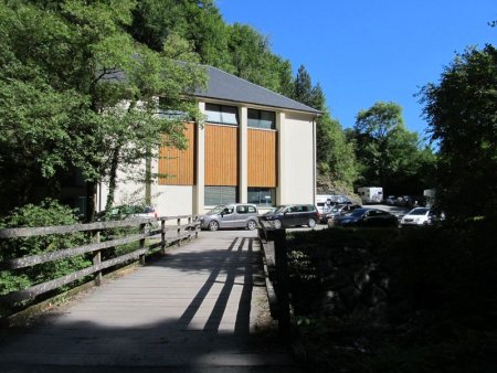 Station hydroélectrique de la Mouline à Logibar