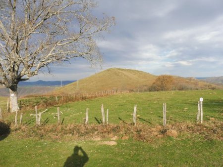 Vue vers l’Ihizgorri, notre objectif.