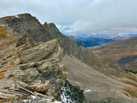 Sur les crêtes