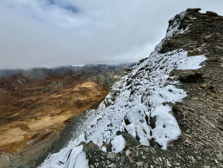 Neige bien présente coté Queyras