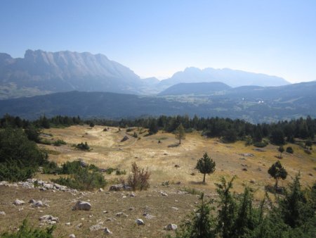 Vers la cabane du Chourum Clot