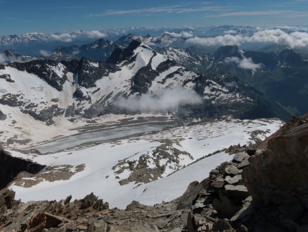 Au sommet, la vue est magnifique.