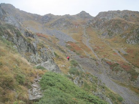 Derniers lacets de cette interminable montée