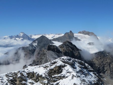 De la Dent Parrachée à la Pointe du Vallonnet.