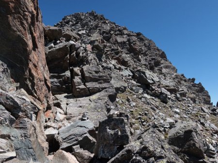 Crux de l’ascension.