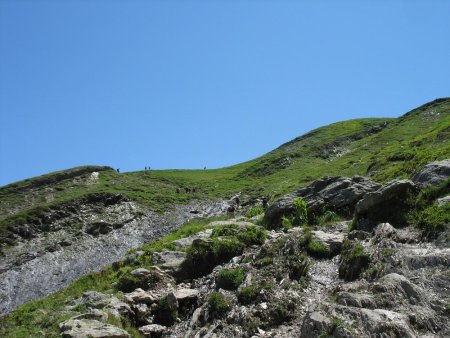 Montée vers le Plan des Fours