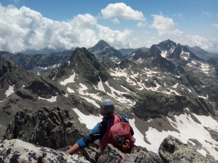 Petite pause devant Chamineye...