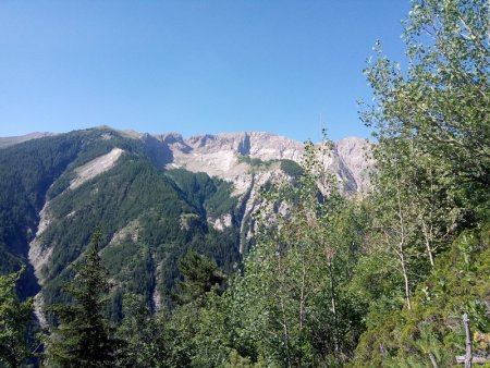 Vue sur le Grand Cheval de Bois (2838m)