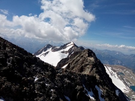 Vers le Pic Bayle (3465m)