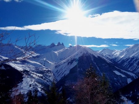 Les Aiguilles d’Arves sublimées