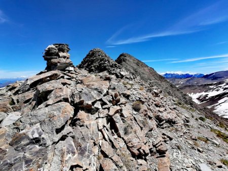 Une magnifique arête sommitale à l’Aupillon !