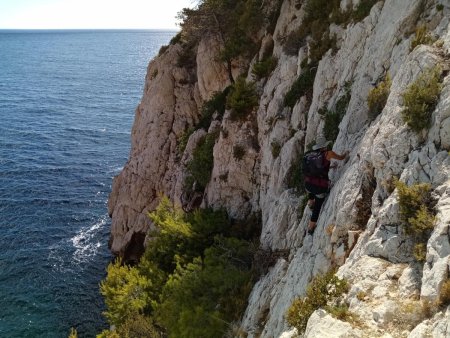 Une corniche très aérienne.