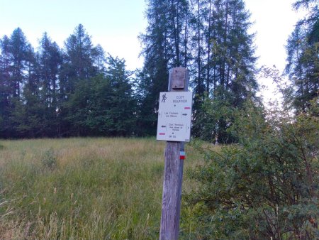 Arrivée au Clot Bouffier (c’est là que l’on quitte le GR50)