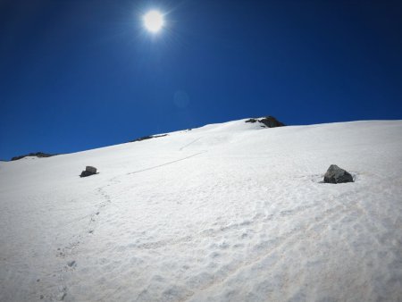 Les derniers 100m de dénivelé 