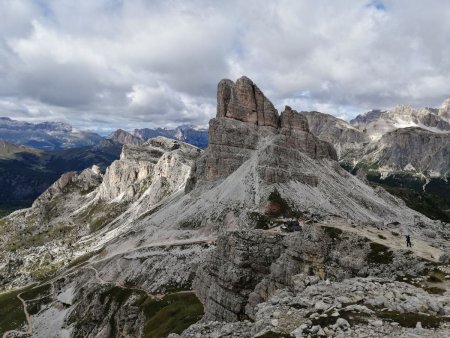 Vue depuis le refuge Nuvolau