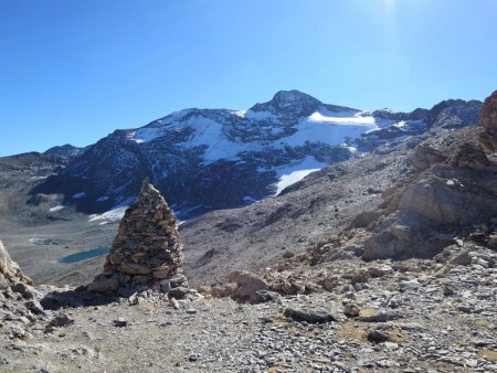 Pointe de Méan Martin et glacier des Fours