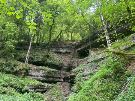 La Source de l’Ain, vue d’en bas