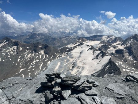 Les glaciers des versants italiens