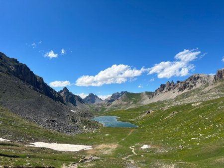 Lac de l’Orrenaye, en redescendant du Col de Ruburent