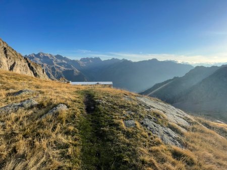 Arrivée au Refuge de l’Olan