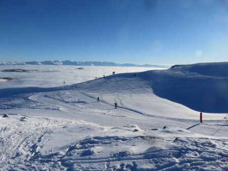 Panorama sur la crête