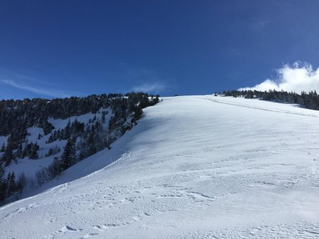 La montée finale...