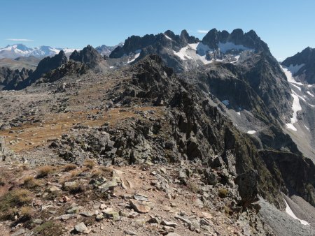 Une petite balade le long de la crête...