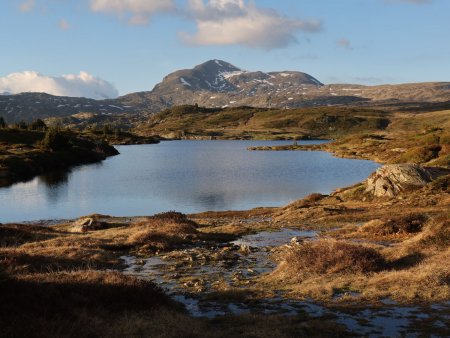 Le lac Fourchu, enfin au soleil.