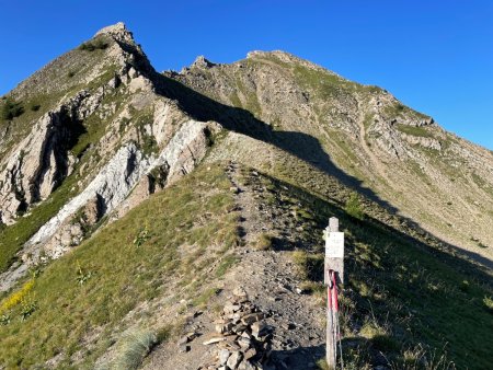 Le col de la Coupa 2323m