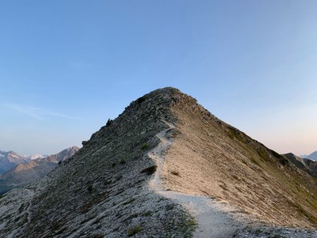 Descente de la Croix de la Cime