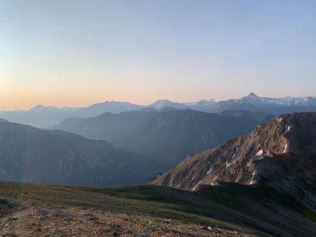 Punta Rognosa, Roc del Boucher, Punta Ciatagnera, Bric Froid, Grand Glaiza, Petit Rochebrune, Mont Viso, Pic de Rochebrune