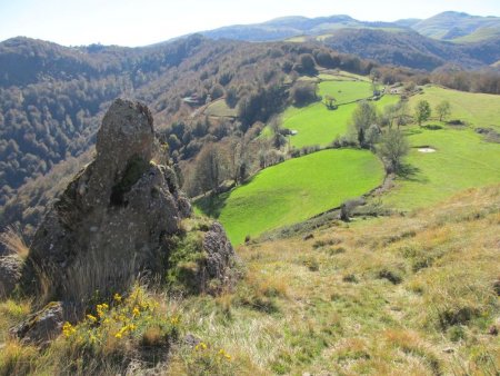 On domine le col d’Irei.