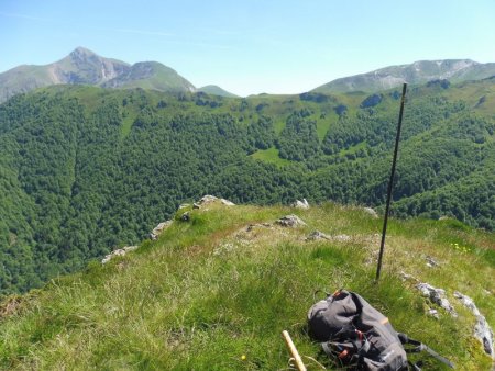 Au sommet de l’Aïtxigarre 1434m.