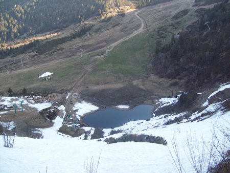 le lac du collet au retour