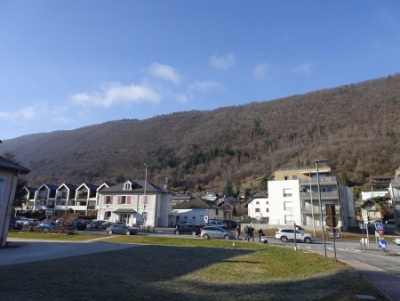 Au départ, la montagne du Semnoz