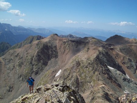 vue vers la grande lauzière