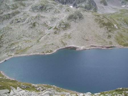 lac du cos vu de haut