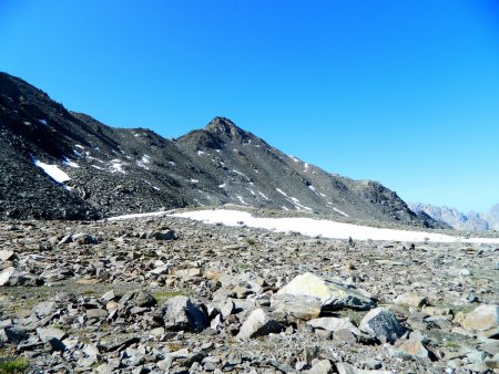 La pointe 2900 de la crête des Muandes.