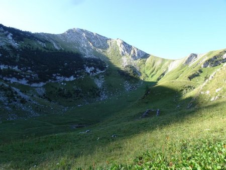 En vue du mont Colombier