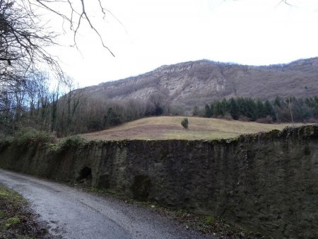 Montée vers le parking du Replat