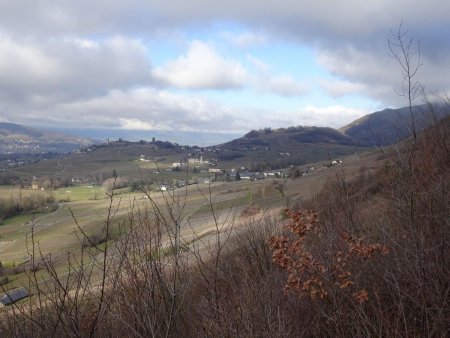 Les Tours de Chignin et le Mont Ronjou