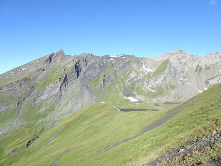 Sommet des Rousses et Lac sans Fond