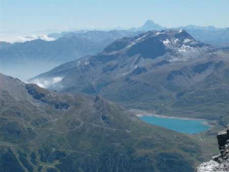 Vue sur le lac du Mont Cenis