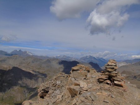 La haute Tarentaise depuis le sommet.