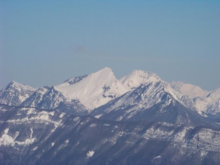 Face Ouest du Colombier d’Aillon.