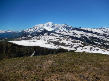 Vue générale de la crête