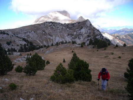 Sur les pentes des Rochers des Parquets