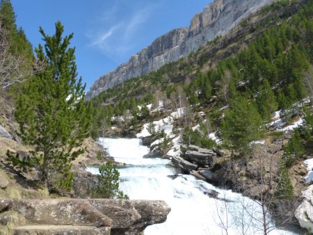 La magnifique cascade en gradins