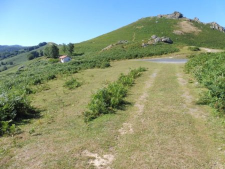 Arrivée à la plateforme du col d’Otsaxar lepoa.